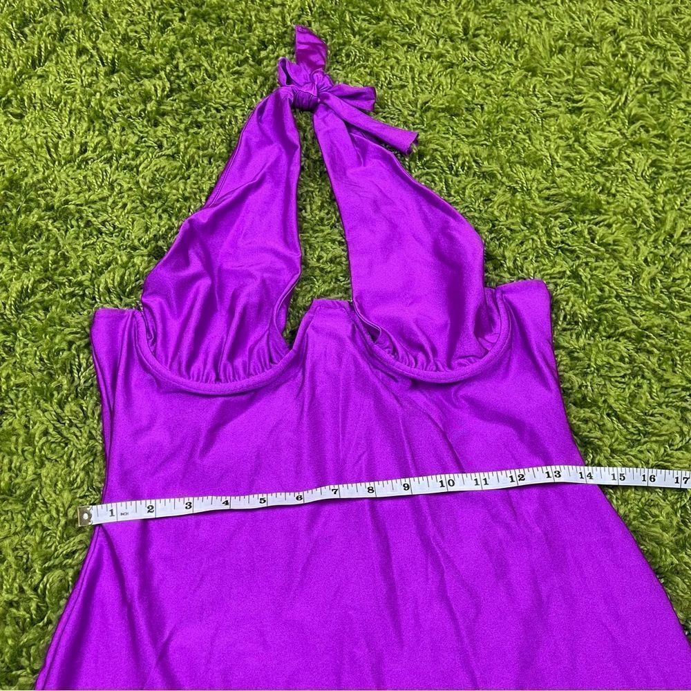 SPANDEX BODYCON DRESS - Picture 9 of 9